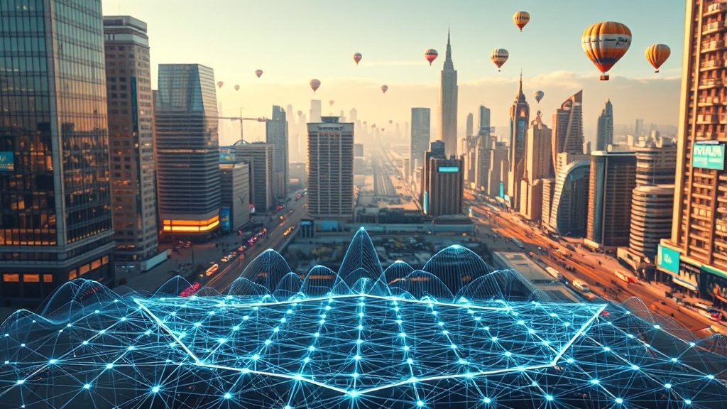 미래 전망 및 발전 가능성 (realistic 스타일)