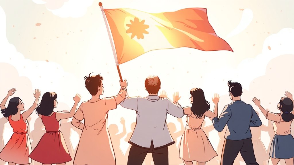 광복절 사면, 왜 중요할까요? (cartoon 스타일)