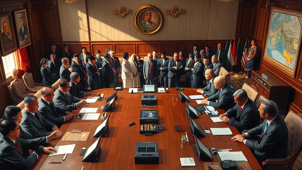 사면 결정, 어떻게 이루어졌을까요? (realistic 스타일)