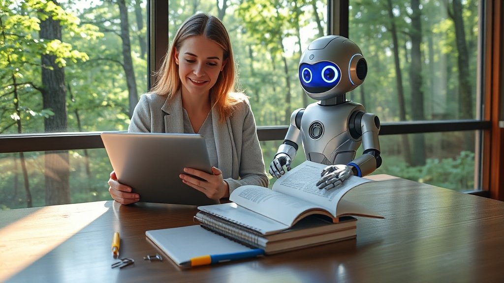 AI 챗봇 활용 전략: 프롬프트 작성 팁 (realistic 스타일)