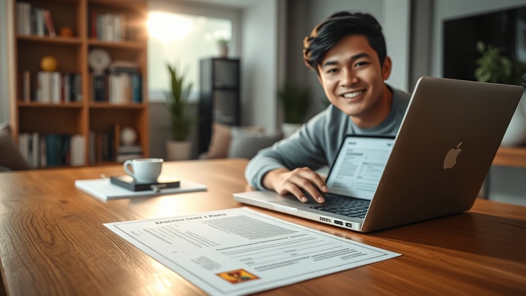 인터넷 발급 방법 (realistic 스타일)