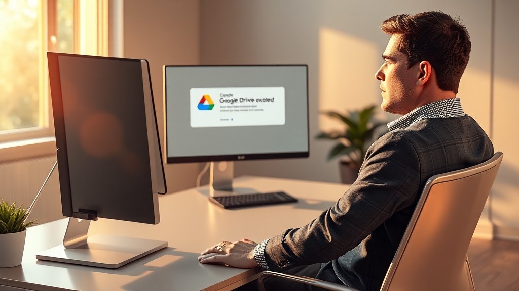 구글 드라이브 용량 초과 해결 (realistic 스타일)