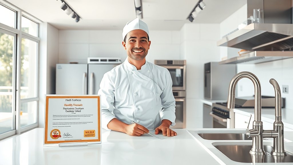 보건증 발급 완벽 가이드: 절차, 비용, 온라인 발급까지 1 보건증, 왜 필요할까요? (realistic 스타일)