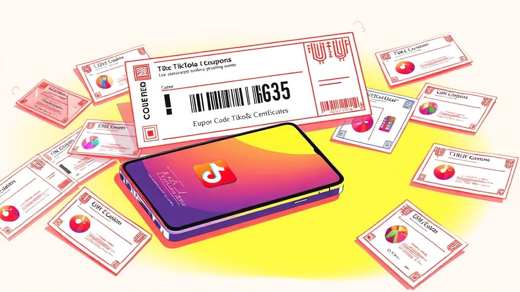 쿠폰 등록 & 사용 가능한 상품권 종류 (illustration 스타일)