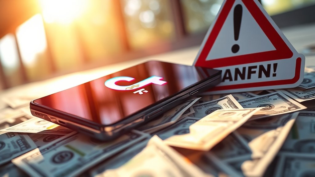 틱톡 라이트 사용 시 주의사항 & 꿀팁 (realistic 스타일)