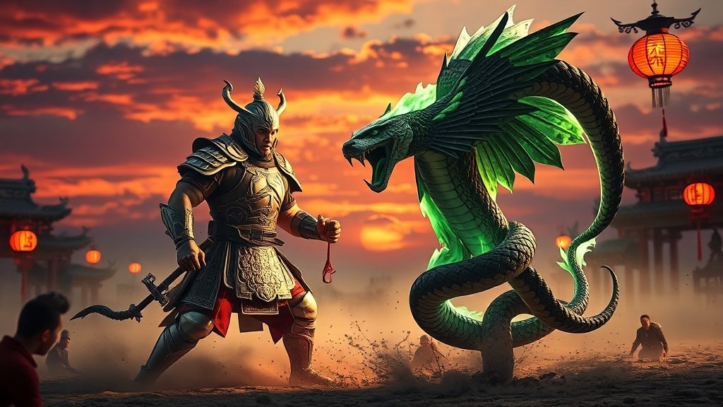 12지신 설정과 능력 (realistic 스타일)