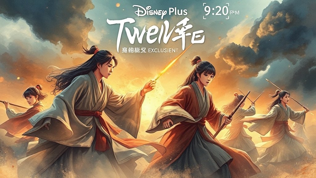 트웰브 드라마 정보 (watercolor 스타일)