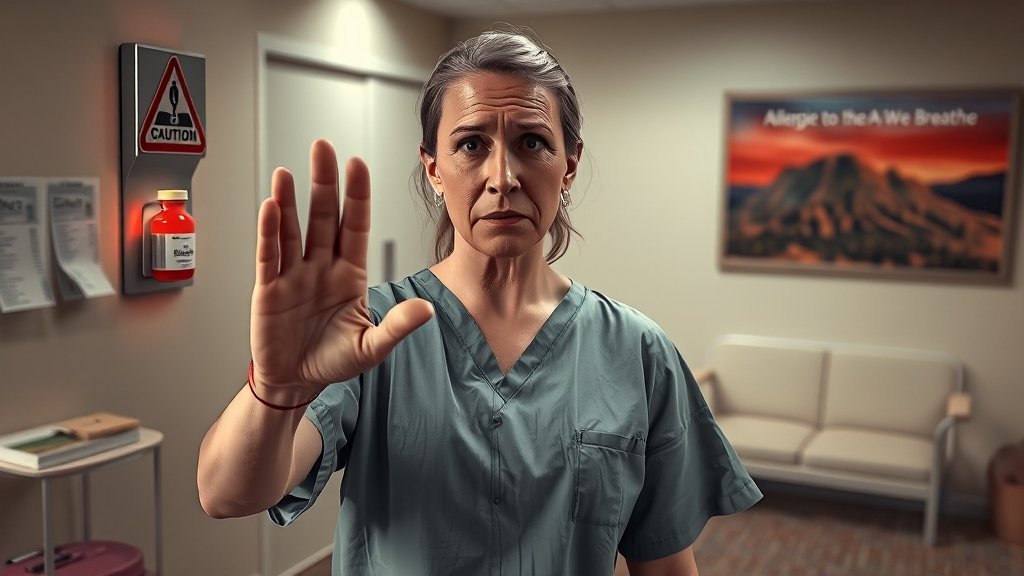 섭취 시 주의사항 및 부작용 (realistic 스타일)