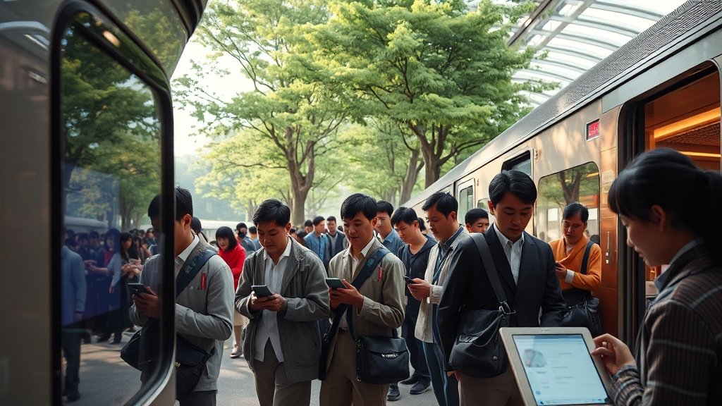 KTX vs SRT 예매 비교 (realistic 스타일)