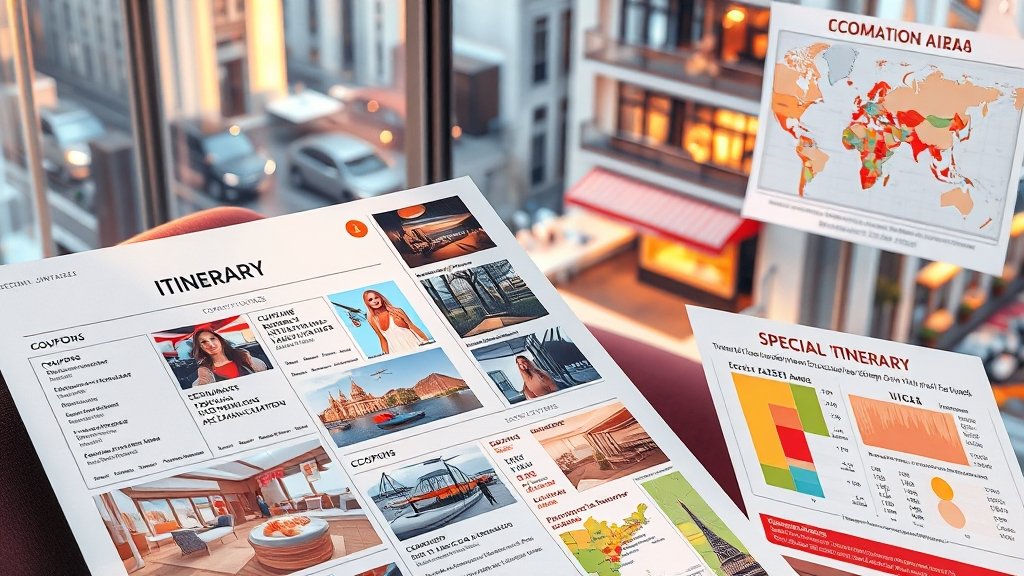 쿠폰 종류 및 선택 (realistic 스타일)