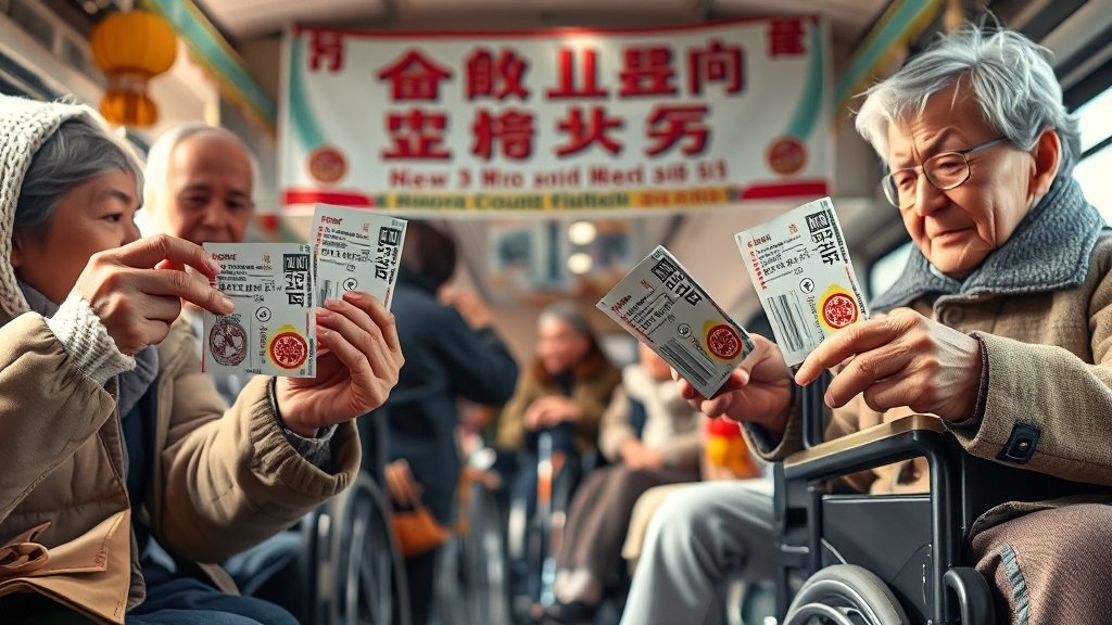 교통약자 및 할인 정보 (realistic 스타일)