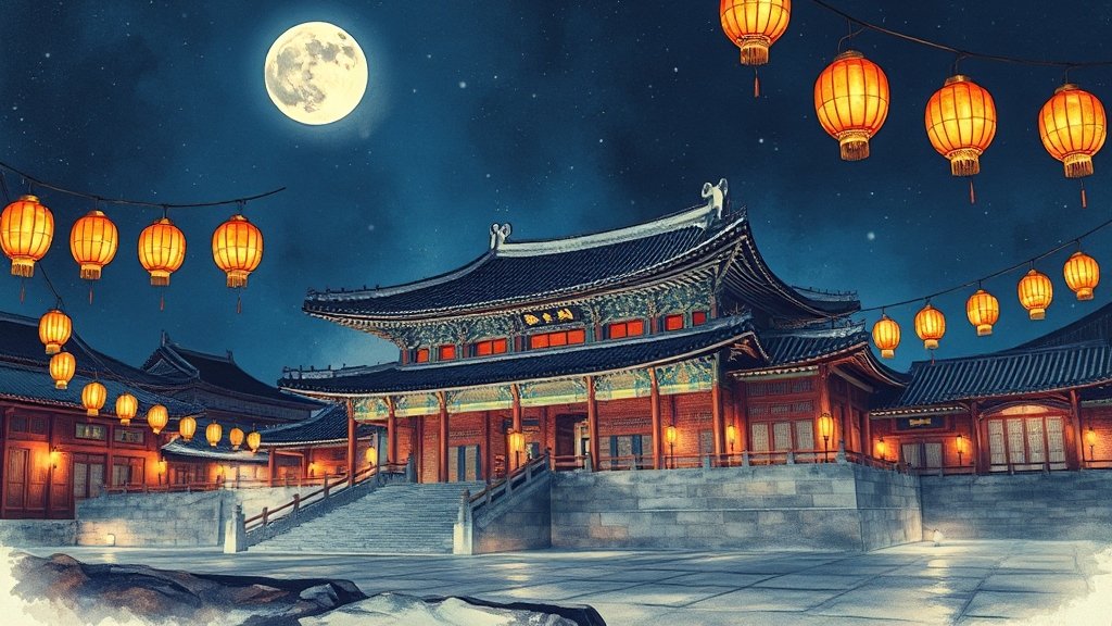 2025 경복궁 야간개장: 예매, 일정, 팁 한눈에 보기 2 2025 야간개장 일정 및 예매 가이드 (realistic 스타일)