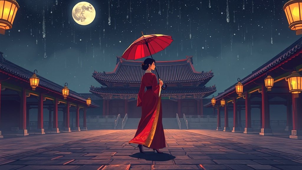 2025 경복궁 야간개장: 예매, 일정, 팁 한눈에 보기 5 야간개장 완벽 준비 꿀팁 대방출 (cartoon 스타일)