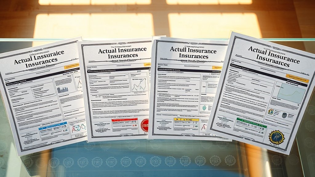 세대별 실손보험 비교 (realistic 스타일)