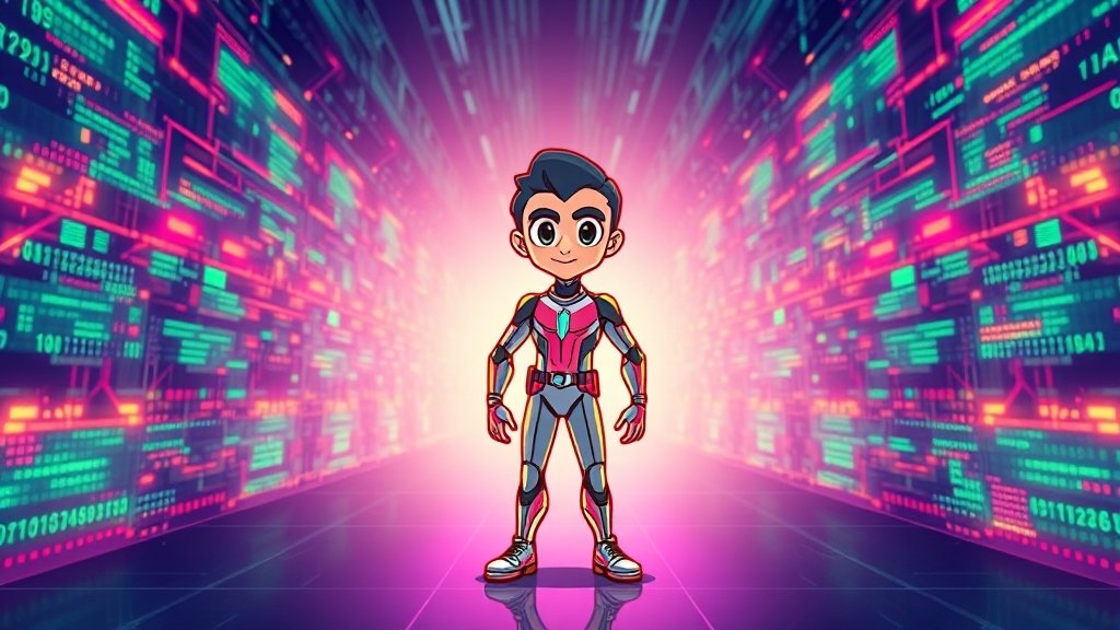 클로드 AI 기능 및 활용 (cartoon 스타일)