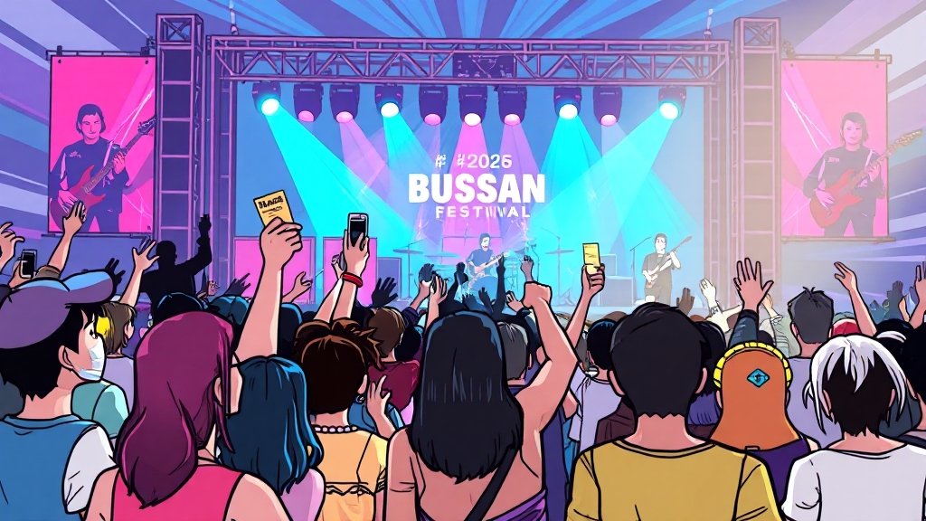 2025 부산국제록페스티벌: 라인업, 티켓, 교통까지 한눈에 5 현장 관람 팁 & FAQ (cartoon 스타일)