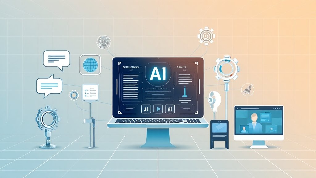 챗GPT vs 제미나이 vs 클로드: 최신 AI 모델 성능 비교 & 활용법 3 업무 활용: 마케팅, 회의록 작성, 아이디어 발상 (illustration 스타일)