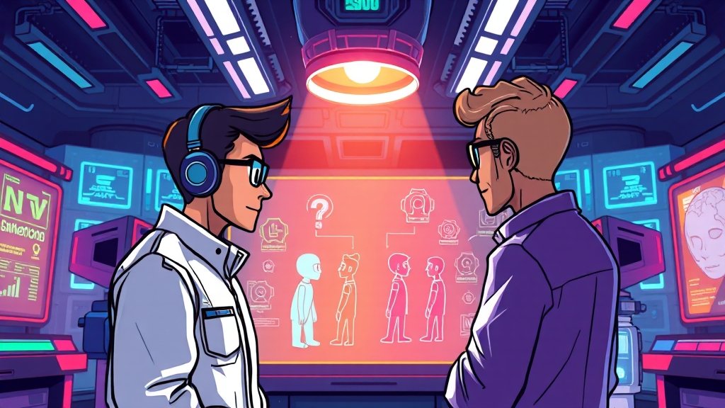 결론: 목적에 맞는 AI 선택 (cartoon 스타일)