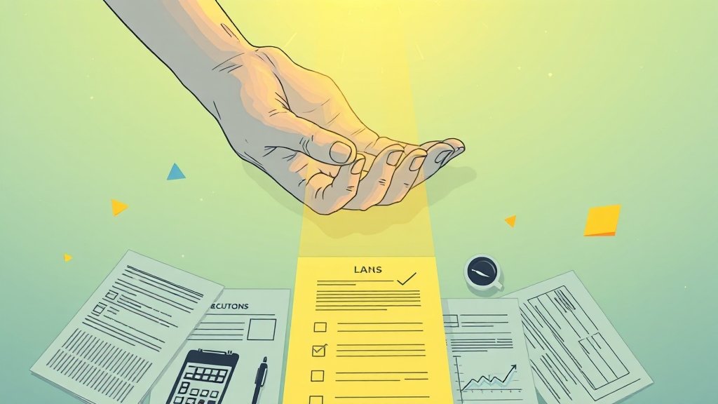 새출발기금, 어떻게 신청해야 할까? (illustration 스타일)