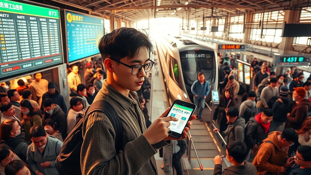 KTX/SRT 예매 방법 (realistic 스타일)