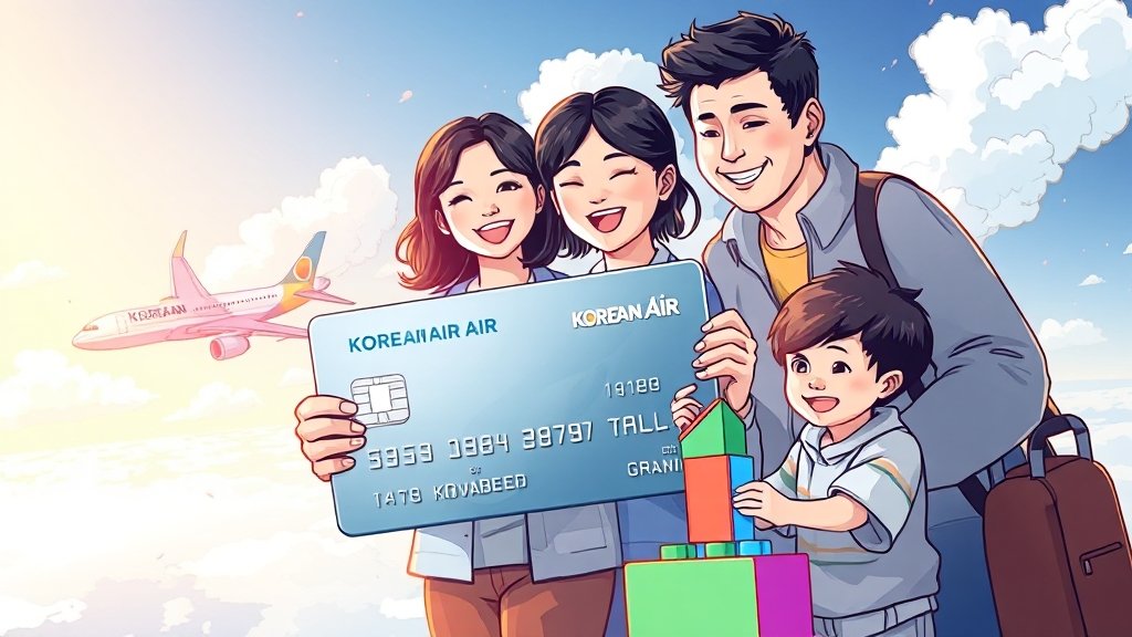 대한항공 마일리지 A to Z: 업그레이드, 예약, 꿀팁 완벽 정리 4 마일리지 적립 및 활용법 (illustration 스타일)