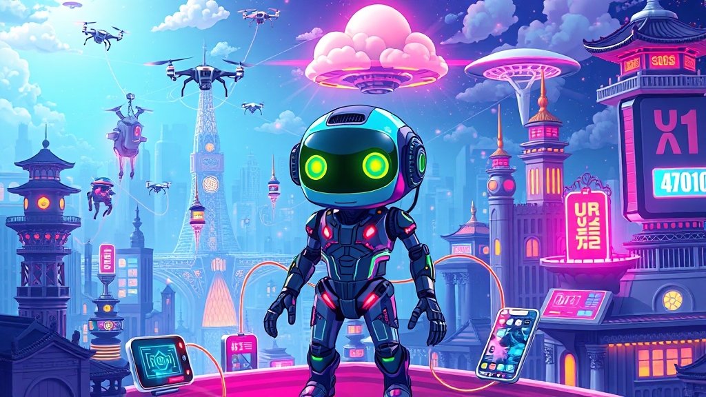 기술적 특징 및 발전 방향 (cartoon 스타일)