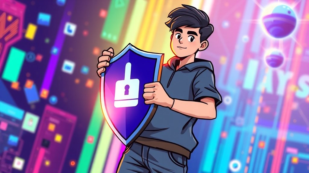 KT 해킹, 이제 안심하세요! (cartoon 스타일)