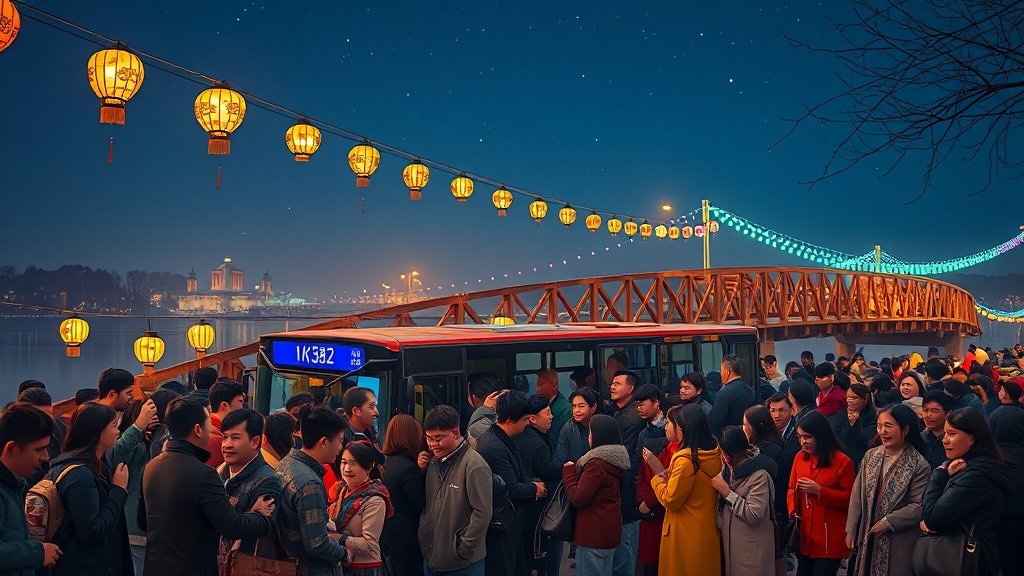 진주남강유등축제 A to Z: 2024년 축제 정보, 볼거리, 꿀팁 (50자) 4 편리한 관람 정보 (realistic 스타일)