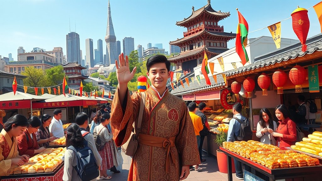 2025 김천 김밥축제: 일정, 프로그램, 즐기는 방법 A to Z (50자) 6 글로벌 축제로의 도약 (realistic 스타일)