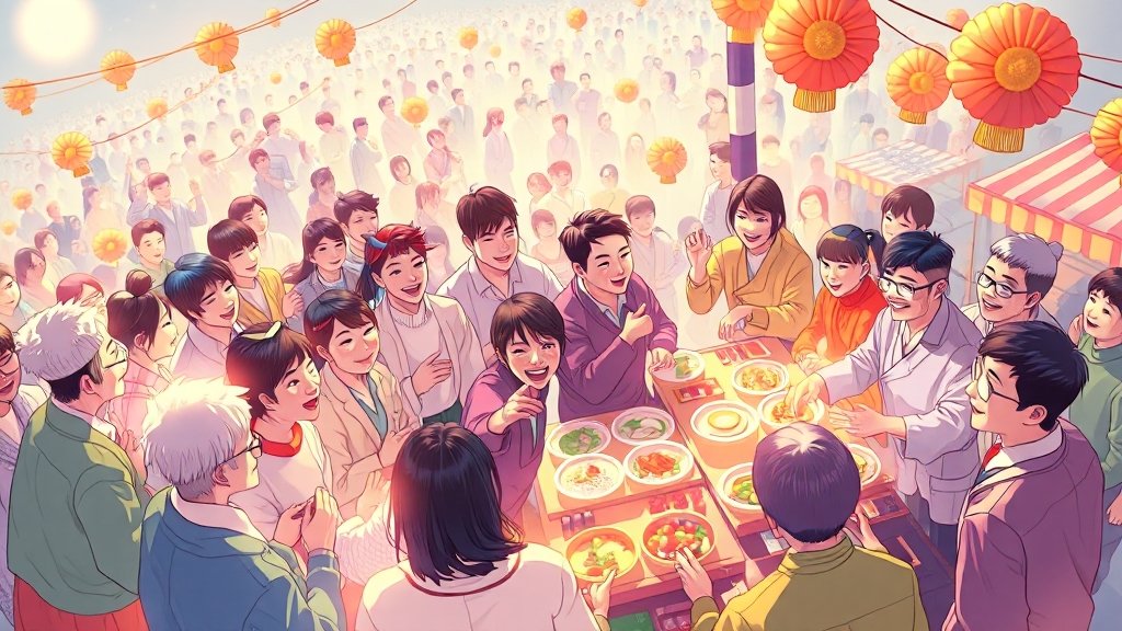 2025 김천 김밥축제: 일정, 프로그램, 즐기는 방법 A to Z (50자) 8 김천에서 만나요! (illustration 스타일)