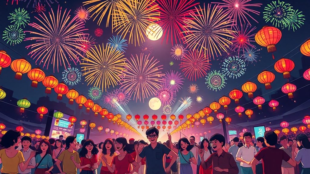 진주 축제, 잊지 못할 추억을! (cartoon 스타일)