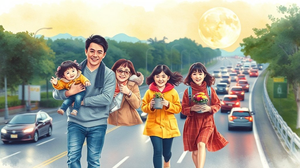 2025 추석 고속도로 통행료 면제: 기간, 대상, 혜택 A to Z 완벽 정리 8 마무리 (watercolor 스타일)