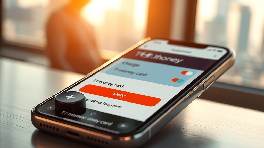 아이폰 티머니 등록 방법 (realistic 스타일)