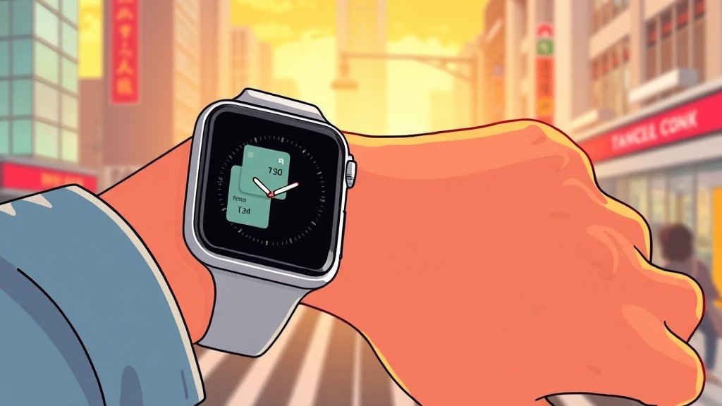 애플워치 티머니 연동 (cartoon 스타일)