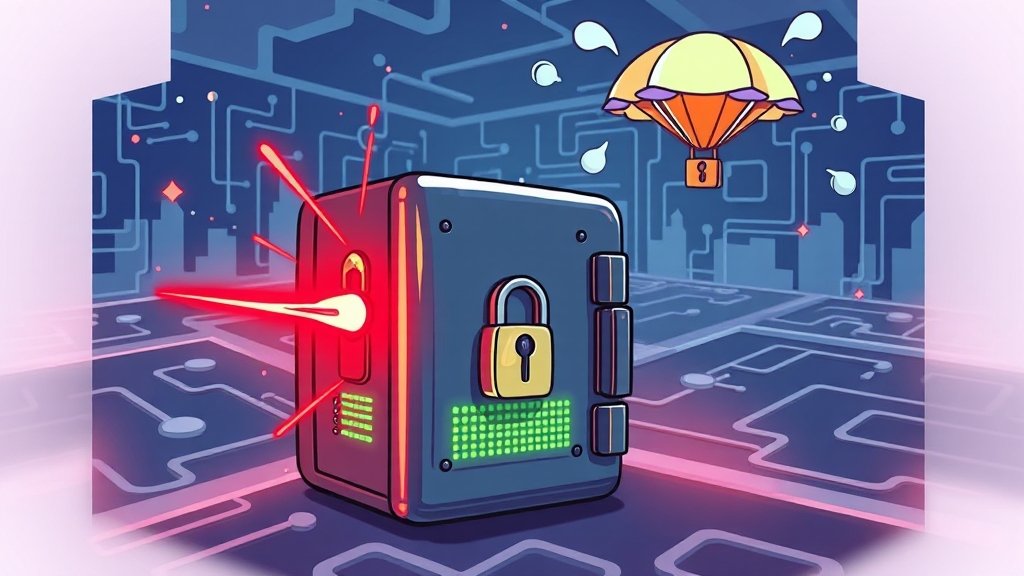 왜 소액결제 차단이 필요할까요? (cartoon 스타일)