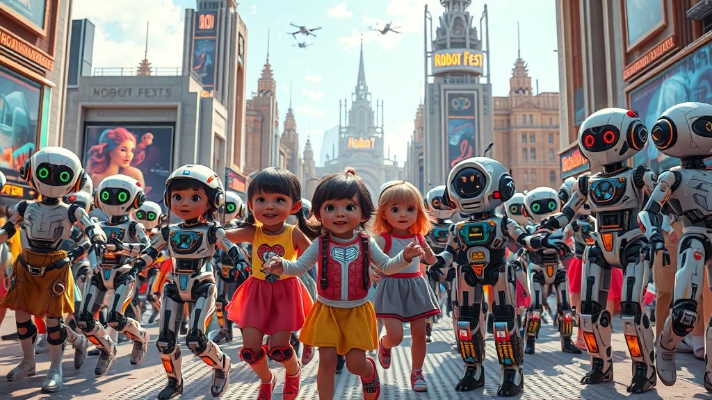 로봇랜드, 어떤 곳일까? (realistic 스타일)