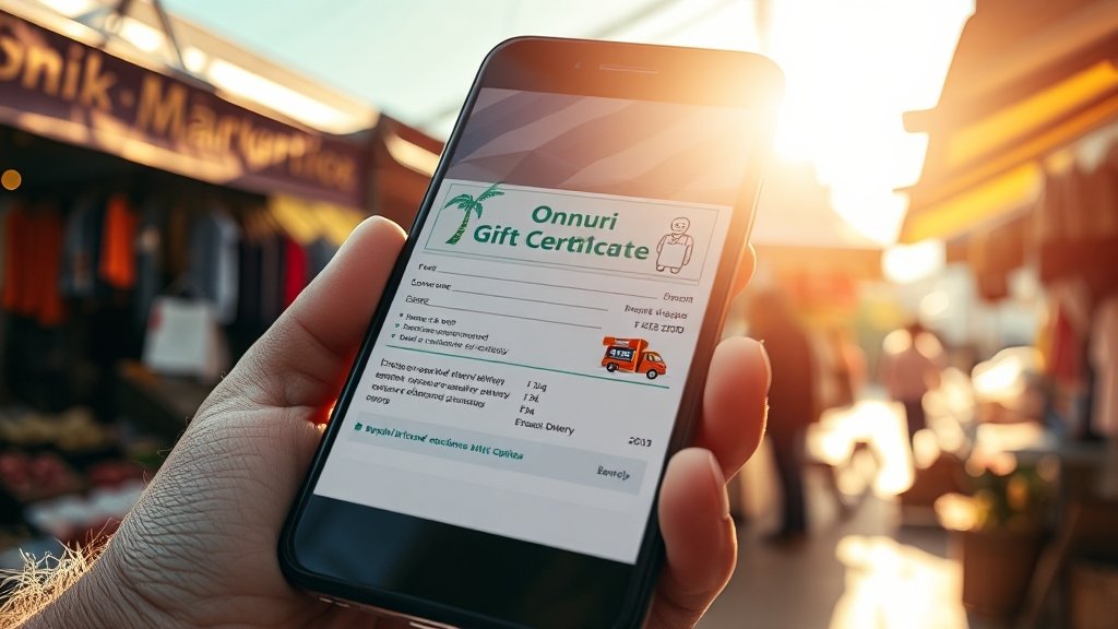 디지털 온누리상품권이란? (realistic 스타일)