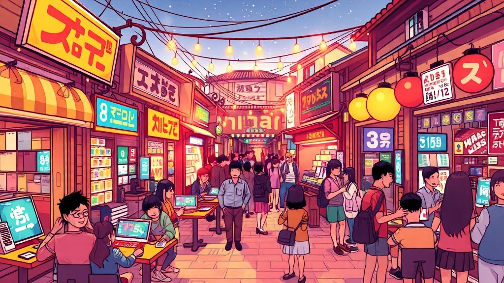 사용처: 오프라인 & 온라인 (cartoon 스타일)