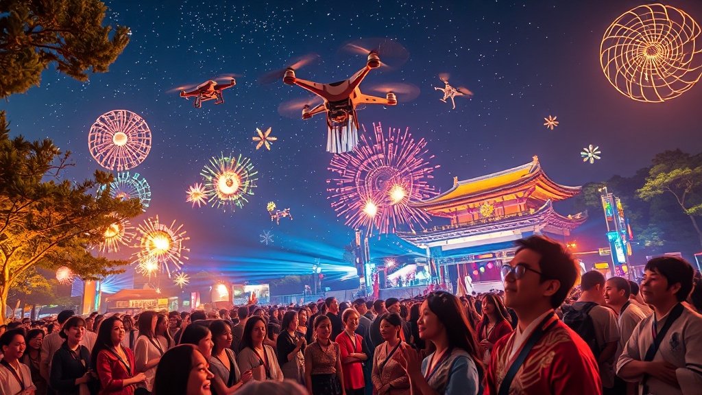 야간 프로그램 및 특별 콘텐츠 (realistic 스타일)