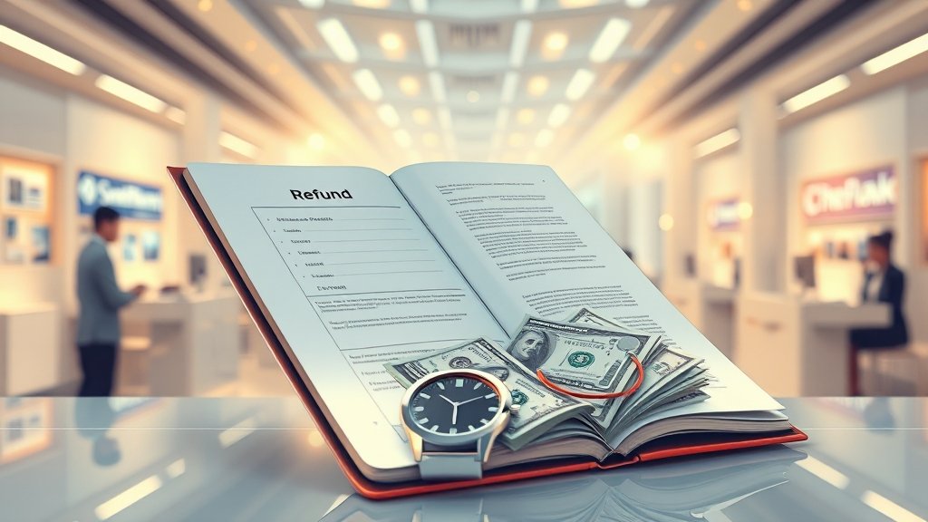 환급금, 언제 받을 수 있나요? (illustration 스타일)