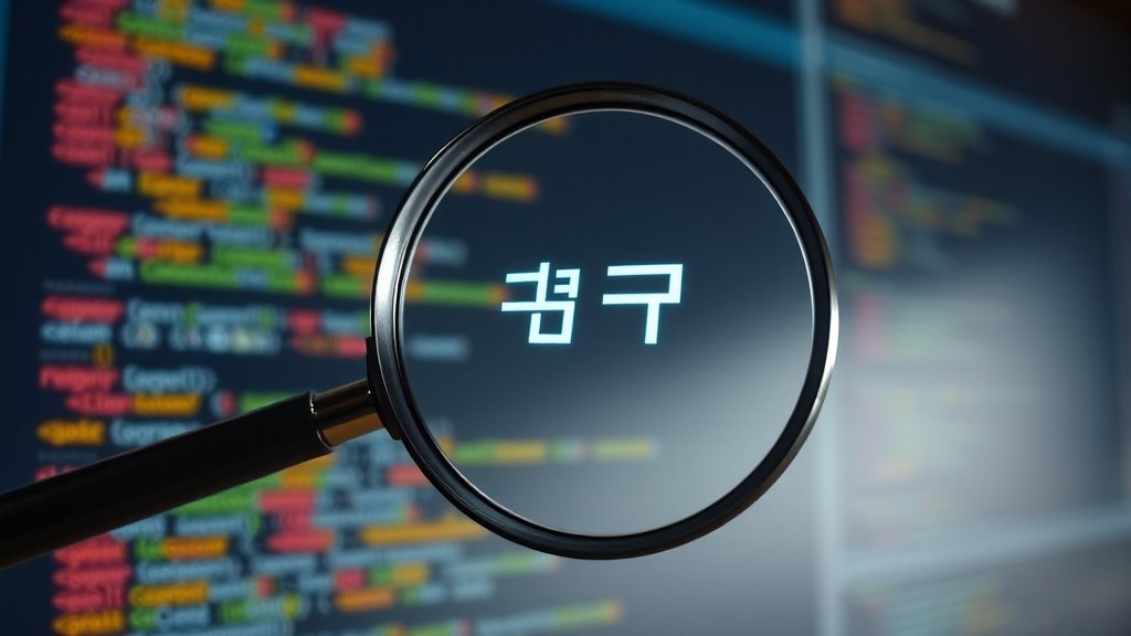 ChatGPT 활용 디버깅 및 오류 수정 (realistic 스타일)