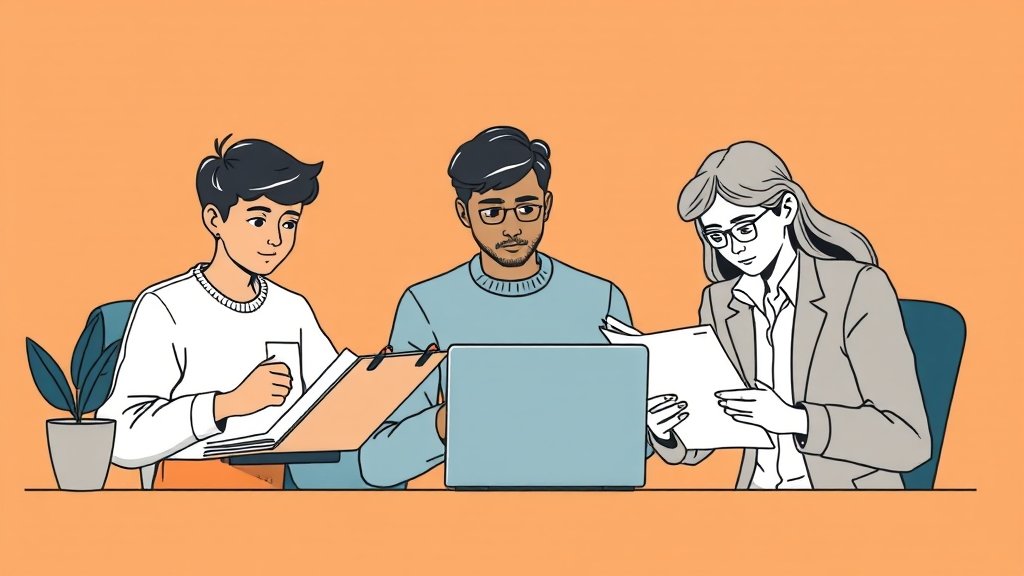 ChatGPT 활용 학습 및 자기계발 (illustration 스타일)