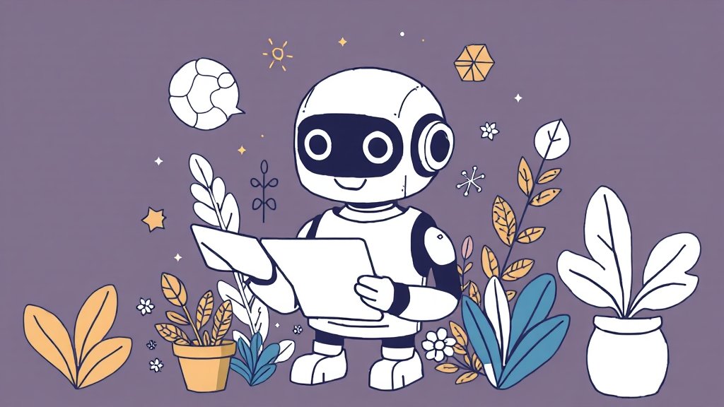 ChatGPT 소개 및 활용법 (illustration 스타일)