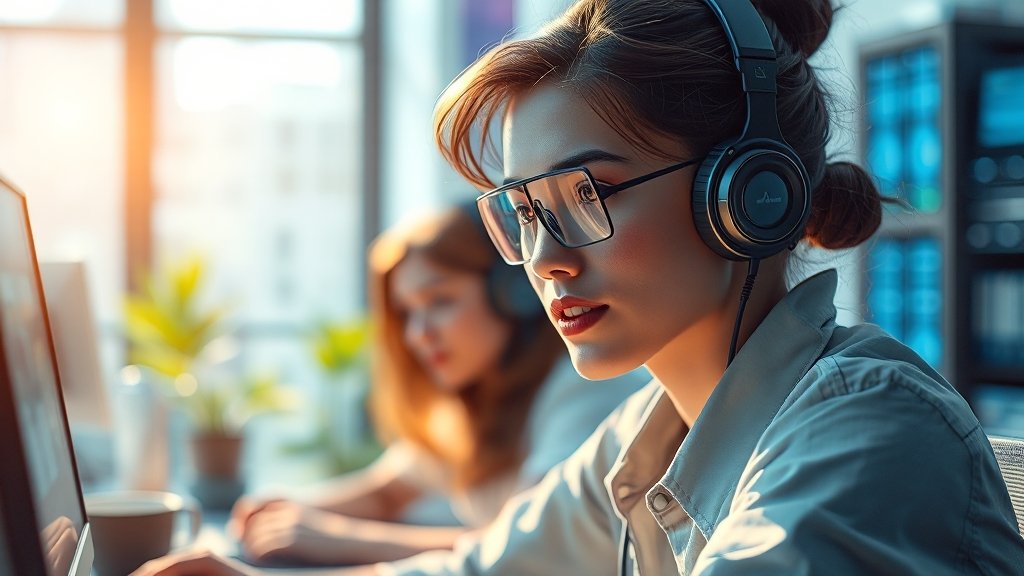 생산성 향상을 위한 AI 앱 개요 (realistic 스타일)