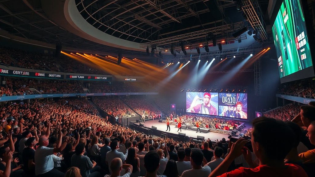 오아시스 내한 공연 완벽 가이드: 시간표, 좌석, 교통, 굿즈 총정리 3 좌석 배치도 및 시야 정보 (realistic 스타일)