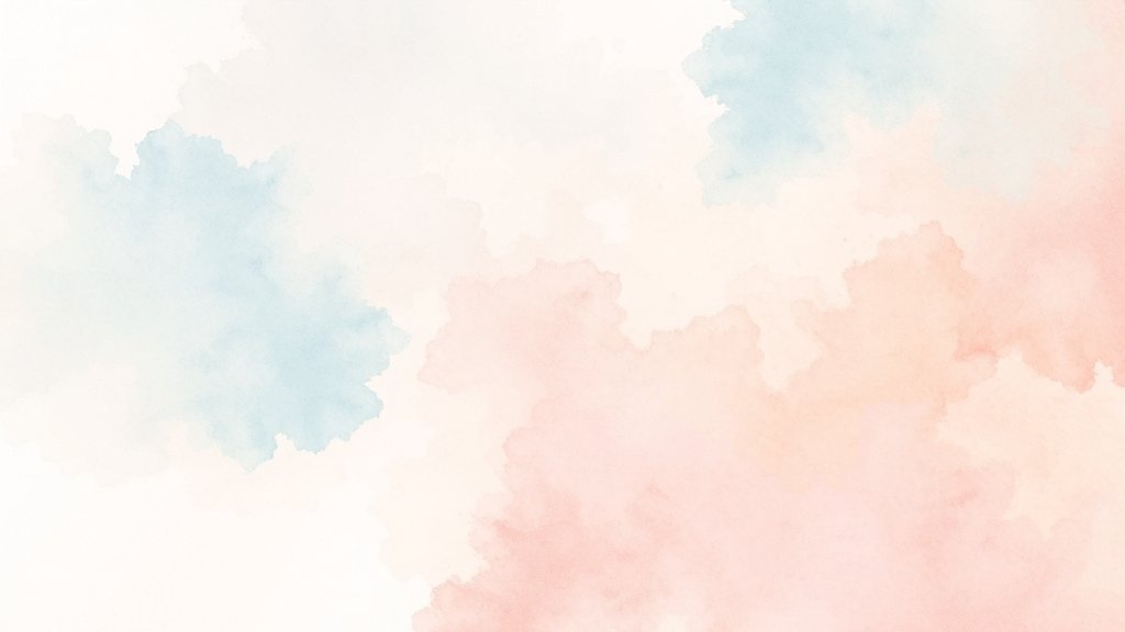 결론 (watercolor 스타일)