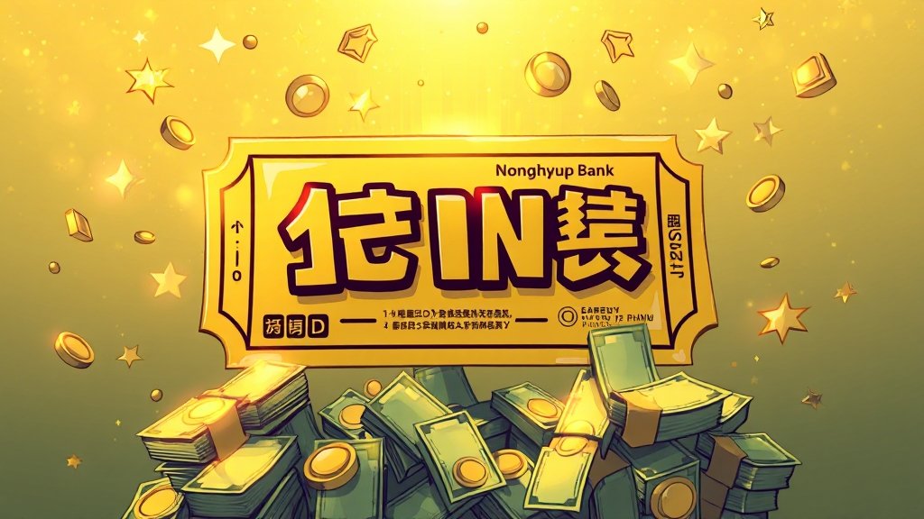 당첨금 수령 절차 및 유의사항 (illustration 스타일)