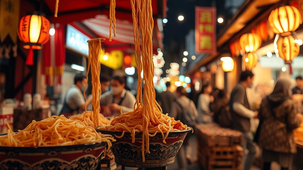 주변 맛집 추천 (realistic 스타일)