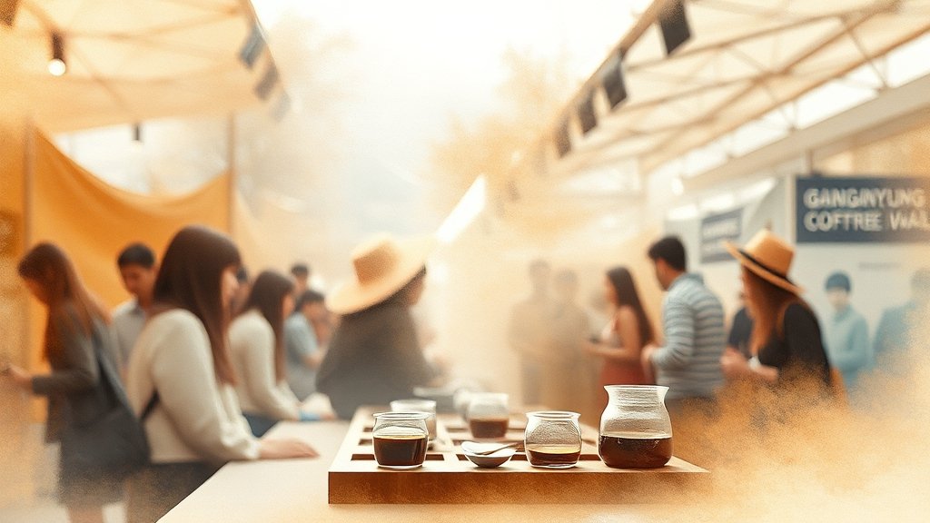 2025 강릉커피축제 완벽 가이드: 프로그램, 부스, 교통, 꿀팁 총정리 7 방문 후기 & 꿀팁 대방출 (watercolor 스타일)