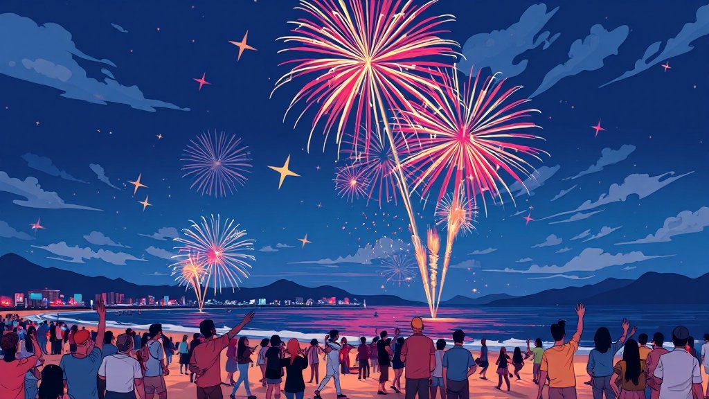 지역별 11월 축제 지도 (cartoon 스타일)